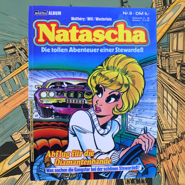 Natascha Comic Album Nr. 9 (1980er) | Bastei | Walthéry Klassiker | hoppla-stuff.de